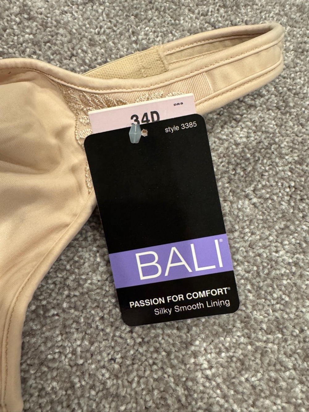 Bali Beige Full-Coverage Support Bra - Picture 2 of 5